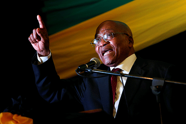 S. Africa resolves to keep President Zuma in power