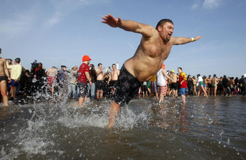 Take a 'Polar Bear Plunge' on New Year's Day