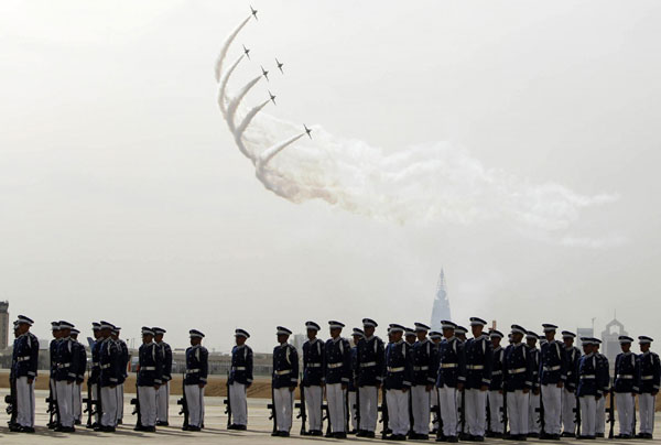 Graduation ceremony for Saudi air force cadets