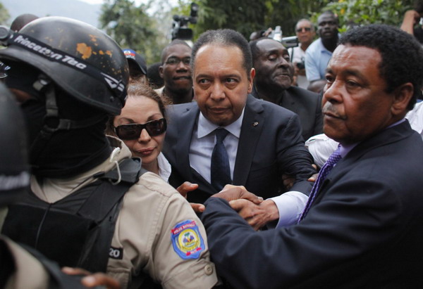 Haiti police detains former President 'Baby Doc'