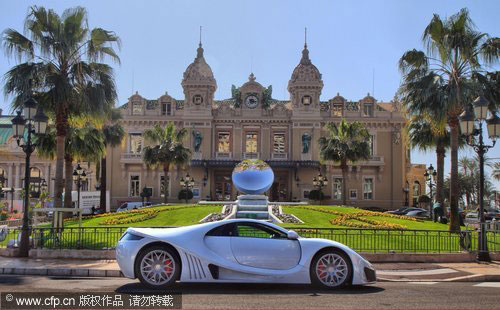 World's luxury cars show in Monaco