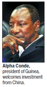 Guinea seeks 'win-win' investment