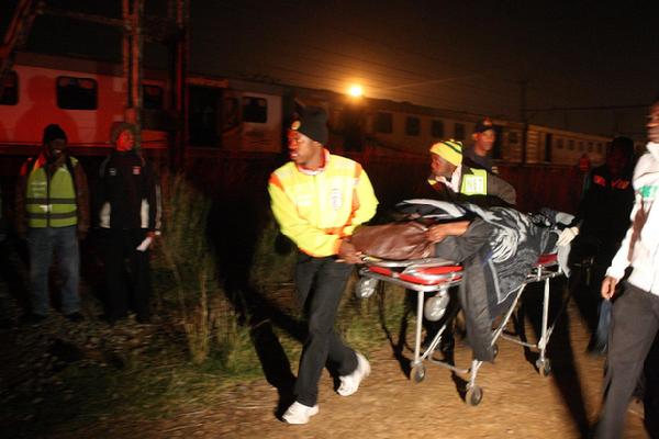 Many hurt in South Africa train crash
