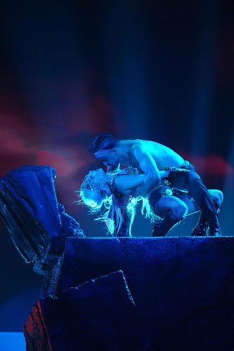 Lady Gaga performs at American Idol finale