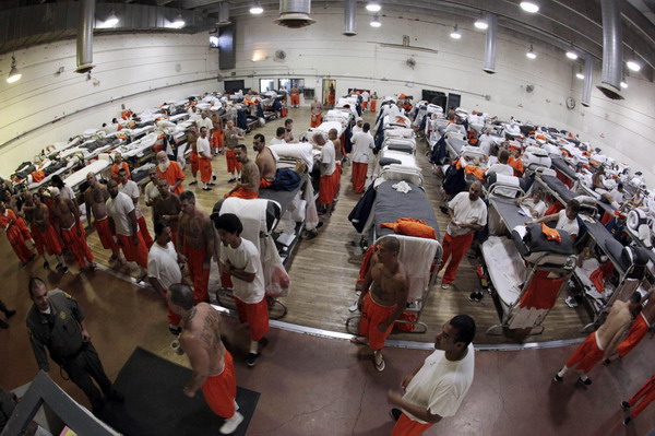 California prison stretched beyond limit