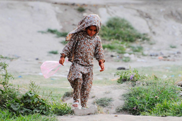 The little Afghan refugees