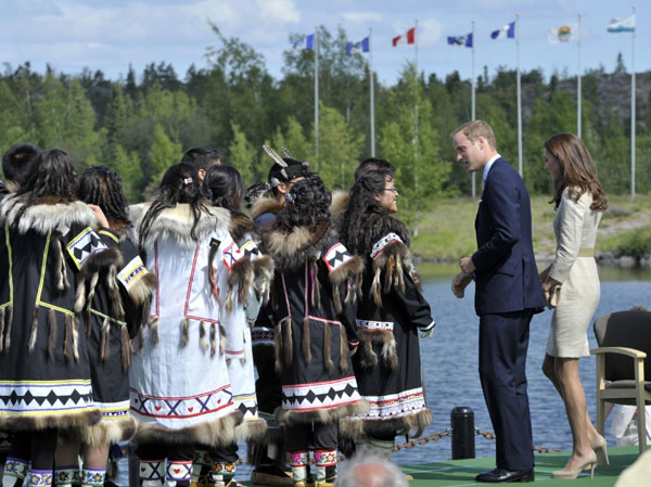 William, Kate welcomed to Northwest Territories