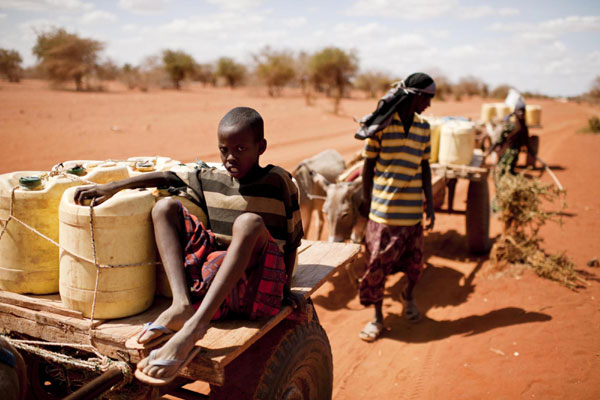 Drought, famine hit east Africa
