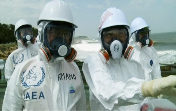 Waters off Fukushima affected by radiation