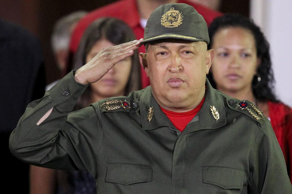 Chavez 'couldn't feel better' after 3rd cancer treatment