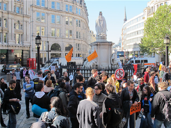 Occupy London Stock Exchange takes it to financial district