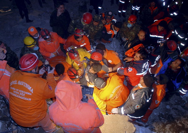 Boy's rescue 5 days after Turkish quake lifts spirits