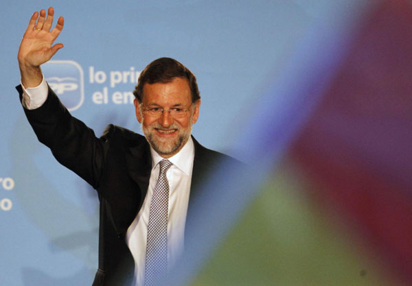 Mariano Rajoy's party wins Spain election
