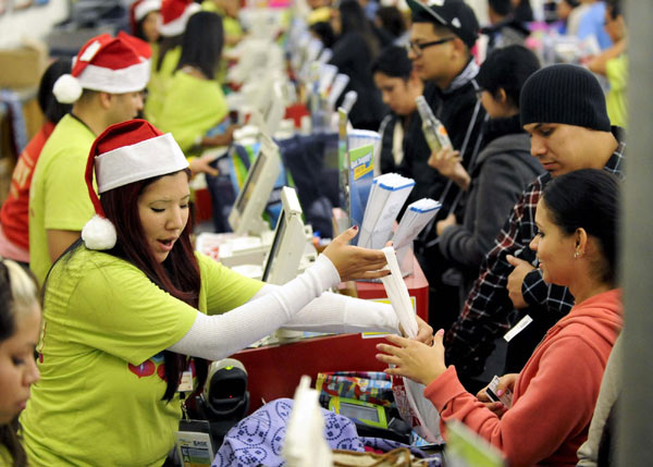 Crowds hit US stores for 'Black Friday' deals