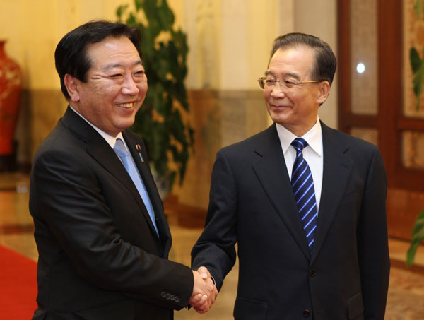 Peninsula, finance top Wen-Noda talks