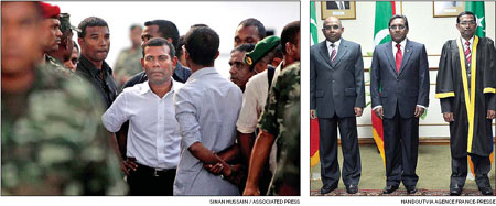 Maldives president resigns