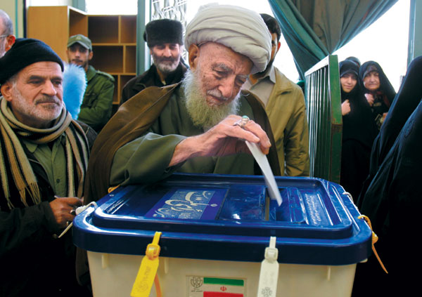 Iranians vote for parliamentary elections