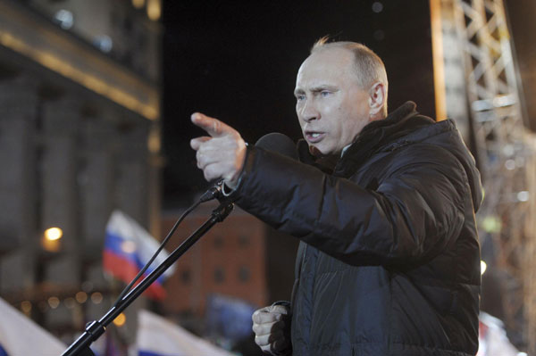Putin secures Russian presidency