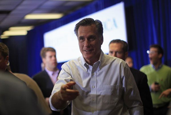 WASHINGTON - Republican front-runner Mitt Romney scored another win on ...