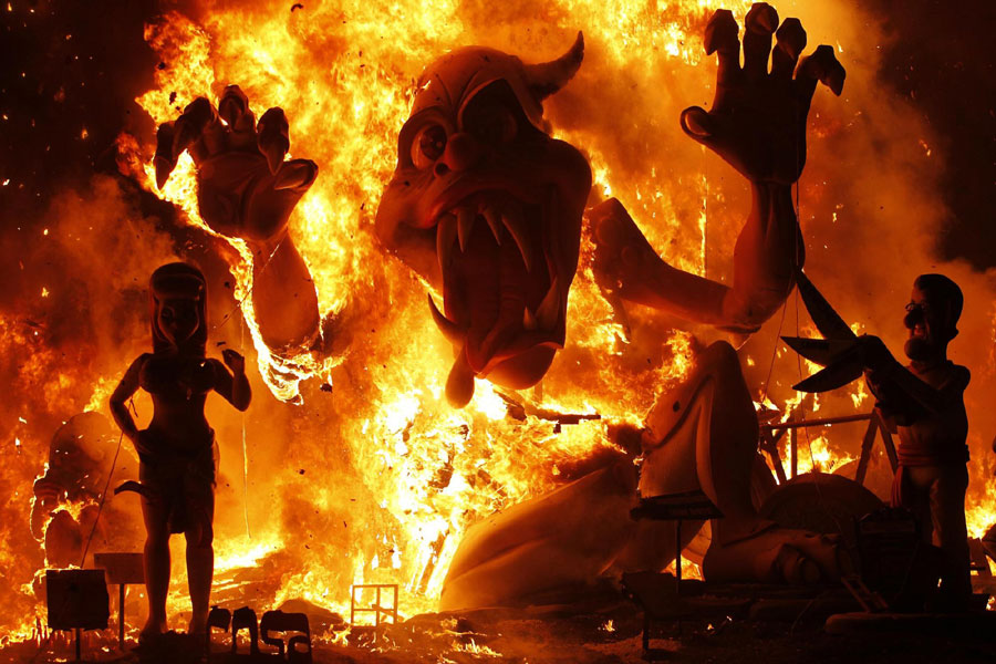 The Fallas festival