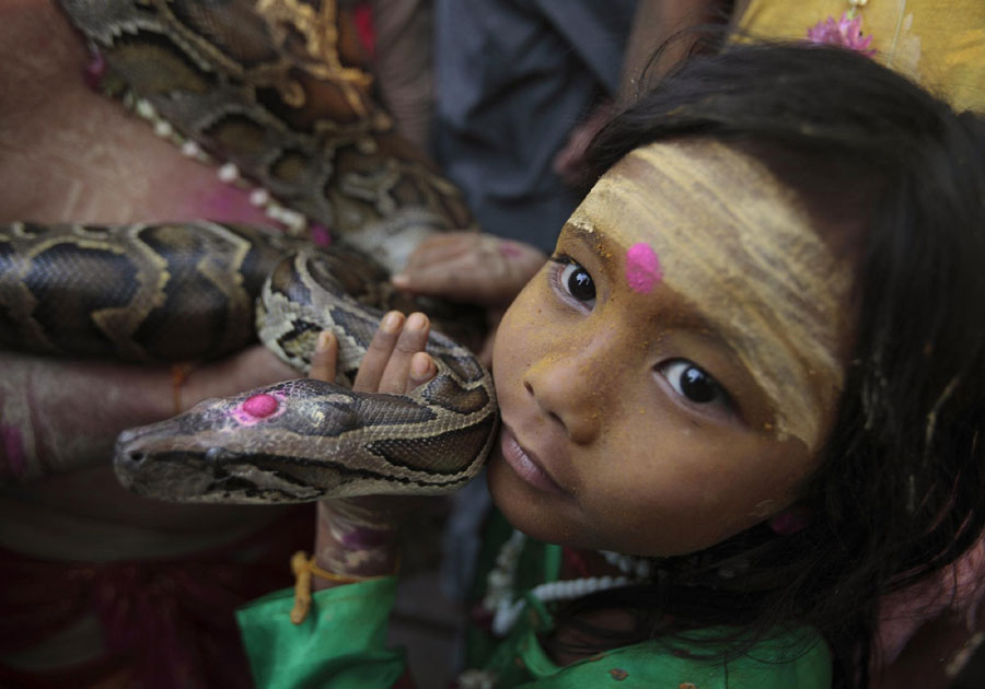 Hindu festival in Yangon