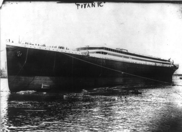 100th anniversary of the Titanic tragedy