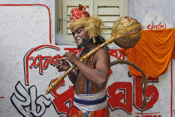 A glance at Gajan festival in India