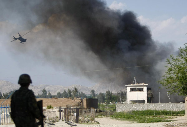 Taliban massive attacks in Kabul kill 8, wounds 46