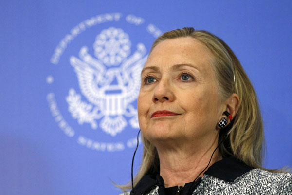 Clinton says US will keep sanctions on Iran