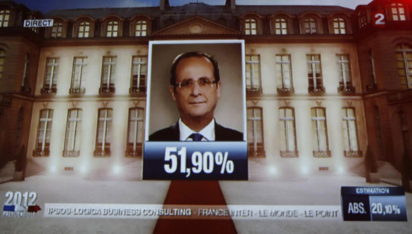 Hollande beats Sarkozy in presidential election: French TV