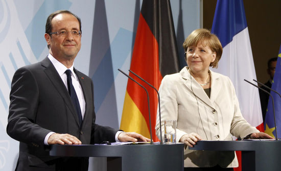 Merkel: Germany, France to cooperate on growth