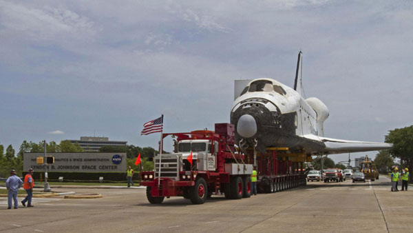 Space shuttle replica 'Explorer' finds new home