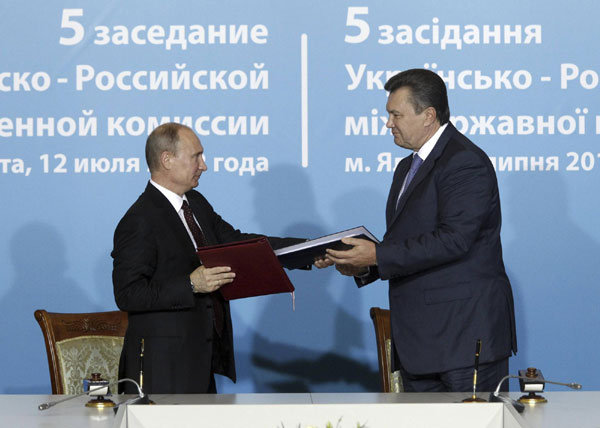 Ukraine, Russia agree to boost partnership