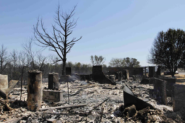 Wildfires cause significant damage in Oklahoma