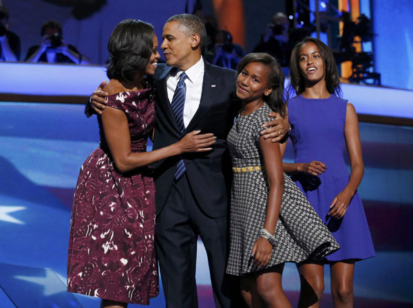 Obama accepted Democratic presidential nomination