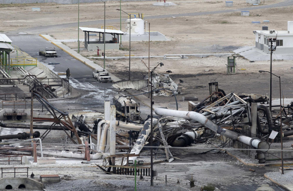 Mexico gas plant fire kills 26