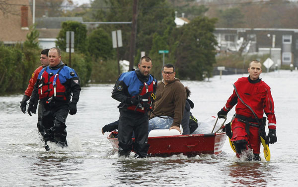 Superstorm Sandy kills 40, millions without power