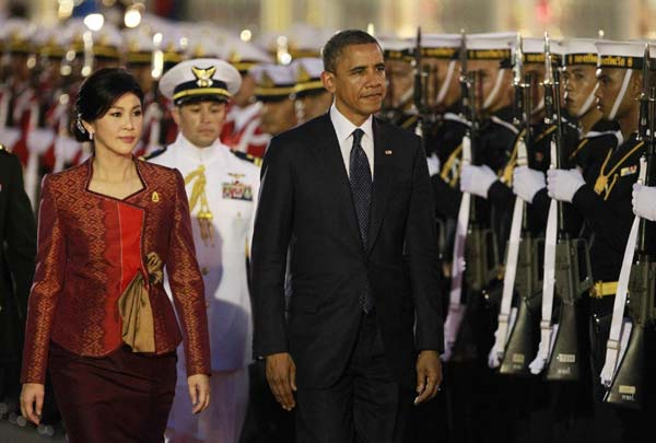 Obama visits Bangkok after re-election