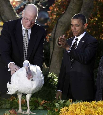 Obama carries on Thanksgiving tradition