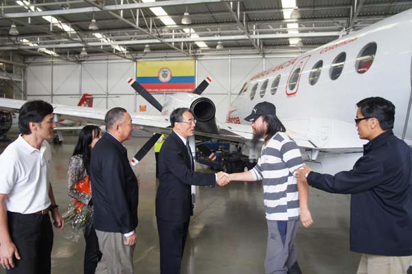 Chinese hostages released in Colombia