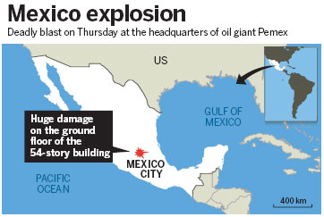 Mexico digs for answers after oil blast kills 32