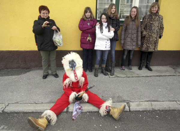 Slovenian carnival to mark the end of winter