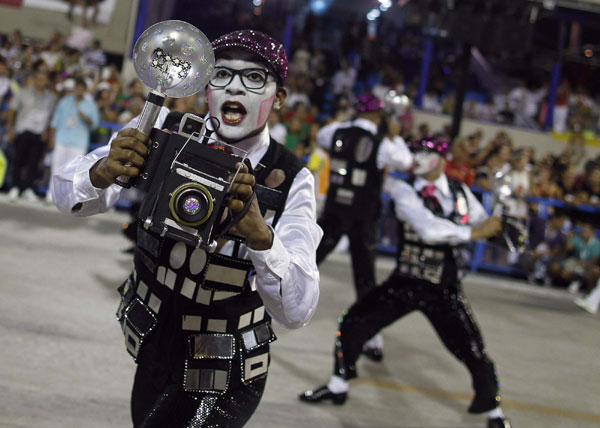 Carnival parade in Rio de Janeiro