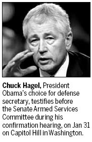 US Republicans delay Hagel's appointment