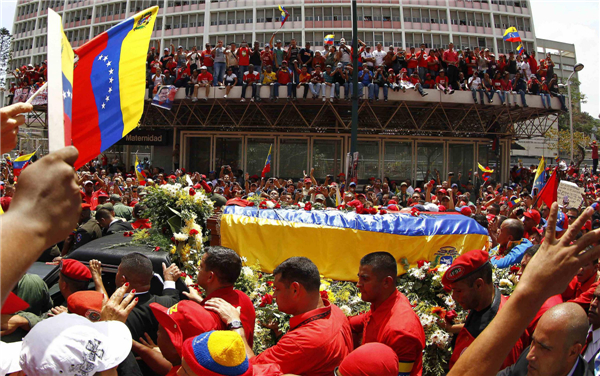 Venezuela mourns Chavez