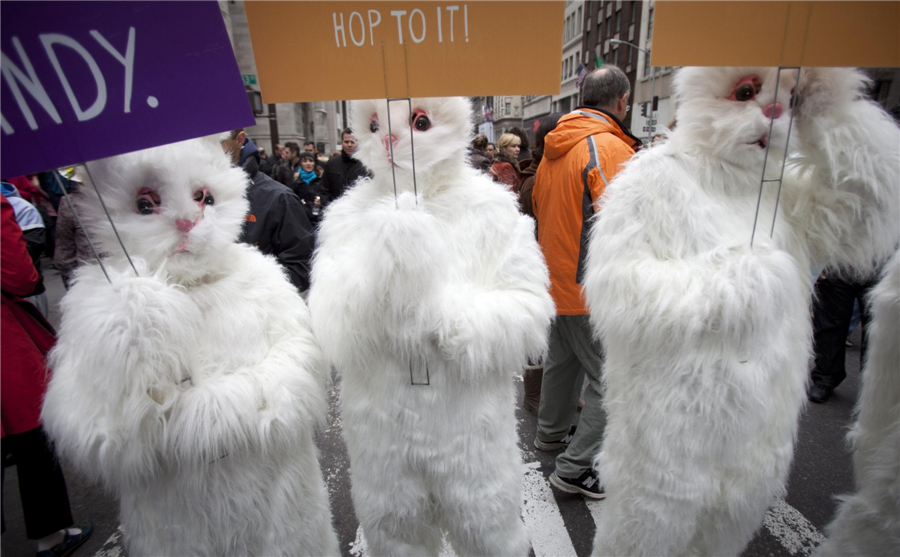 Easter Bonnet Parade in New York