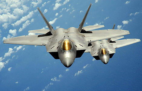 US F-22 jets join South Korea drills