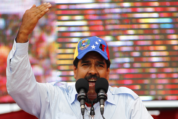 Presidential election campaign held in Venezuela