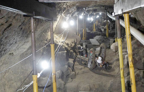 Robot discovers 3 ancient chambers at Teotihuacan