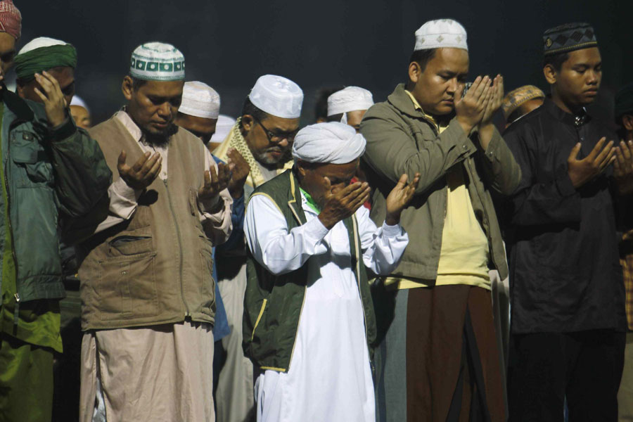 Special prayer for election in Malaysia